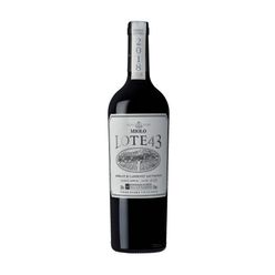 Vinho Tinto Brasileiro MIOLO Lote 43 Merlot, Cabernet Sauvignon 750ml