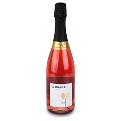 Vinho Espanhola EL MIRACLE Brut Rosé 750ml