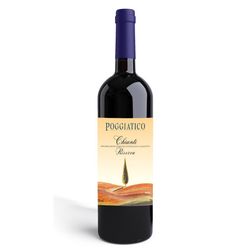 Vinho Tinto Italiano POGGIATICO Orgânico Chiati 750ml