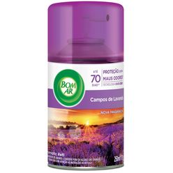 Aromatizador de Ambiente BOM AR Automático Aerossol Freshmatic Campos de Lavanda Refil 250ml