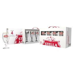 Kit STELLA ARTOIS C/4 Cálices 250ml