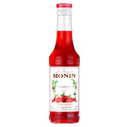 Xarope MONIN Cranberry Garrafa 250ml