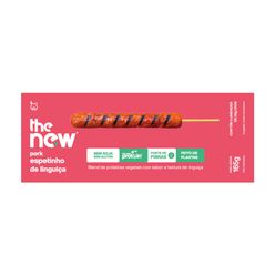 Espetinho de Linguiça THE NEW Congelado Sem Glúten Vegano 165g