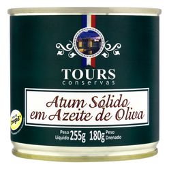 Atum TOURS em Azeite de Oliva Sólido 180g