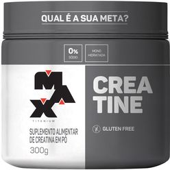 Creatina MAX TITANIUM 300g