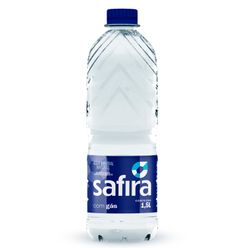 Água Mineral SAFIRA com Gás 1.5l