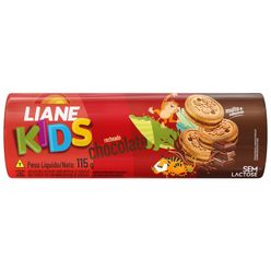 Biscoito LIANE Recheado Chocolate sem Lactose 115g