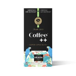 Café COFFEE++ Arara com 10 Unidades 50g