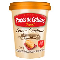 Requeijão POCOS DE CALDAS Cheddar 200g