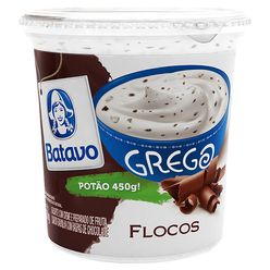 Iogurte BATAVO Grego Flocos 450g