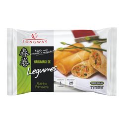 Rolinho Primavera LONG WAY Legumes Congelado 225g