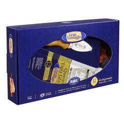 Kit Degustação RAR Gran Formaggio 01 Fração de Queijo Goida 300g + 01 Espátula