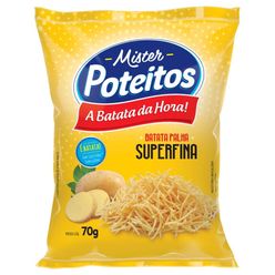 Batata Palha MISTER POTEITOS Super Fina sem Glúten 70g