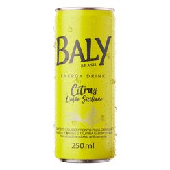 Bebida Enegética BALY Citrus Limão Siciliano 250ml