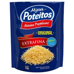 Batata Palha MISTER POTEITOS Premium Original Extrafina sem Glúten 70g