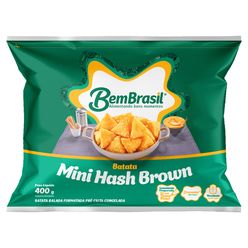 Batata BEM BRASIL Mini Hash Brown 400g