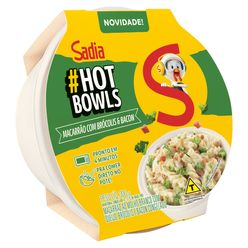 Macarrão SADIA #Hot Bowls com Brócolis & Bacon 300g