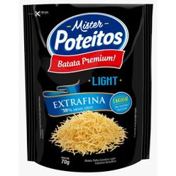 Batata Palha MISTER POTEITOS Premium Extra Fina Light sem Glúten 70g