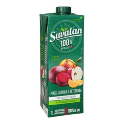 Suco SUVALAN 100% Maçã, Laranja e Beterraba 1L