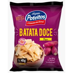 Chips MISTER POTEITOS Batata Doce sem Glúten 45g