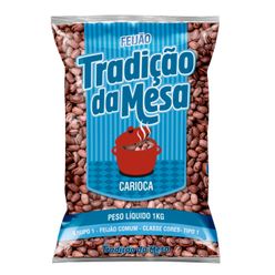 Feijão Carioca TRADIÇÃO DA MESA Tipo 1 1kg