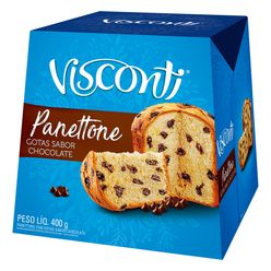 Panettone VISCONTI Gotas de Chocolate 400g