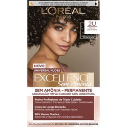 Coloração de Cabelo IMÉDIA Excellence Sem Amônia Preto 2