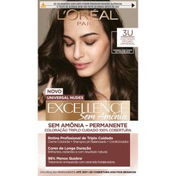 Coloração de Cabelo IMÉDIA Excellence Sem Amônia Castanho Escuro 3