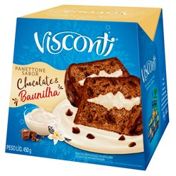 Panettone VISCONTI Chocolate e Baunilha 450g