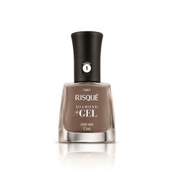 Esmalte Gel RISQUÉ Diamond Couro Nude 9.5ml