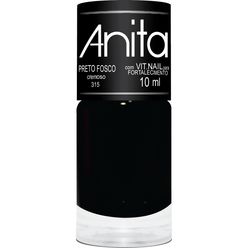 Esmalte ANITA Preto Fosco Cremoso 10ml