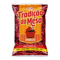 Feijão Vermelho TRADIÇÃO DA MESA Tipo 1 1kg