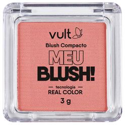 Blush Compacto VULT Meu Blush! Rosa Matte 3g