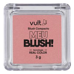 Blush Compacto VULT Meu Blush! Rosa Perolado 3g