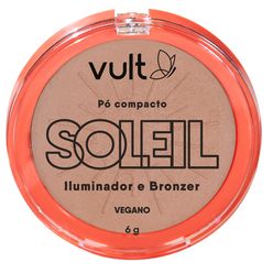 Pó Compacto VULT Soleil Iluminador e Bronzer 6g