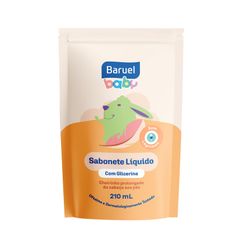 Sabonete Líquido BARUEL Baby com Glicerina Refil 210ml