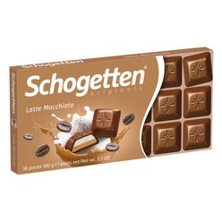 Chocolate Alemão SCHOGETTEN Latte Machiato 100g