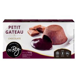 Petit Gateau MR BEY Chocolate Congelado 160g