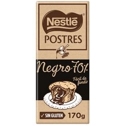 Chocolate NESTLÉ Postres 70% 170g