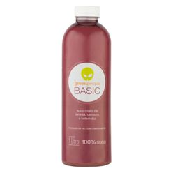 Suco GREENPEOPLE Basic Laranja, Cenoura e Beterraba Resfriado 1l