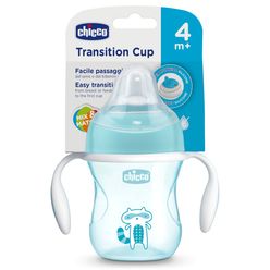 Copo CHICCO Transition Cup 4M+ Azul 200ml