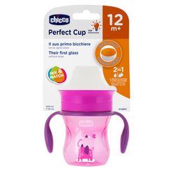 Copo CHICCO Perfect Cup 12M+ Rosa 200ml