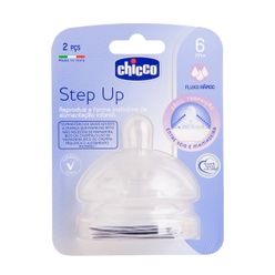 Bico CHICCO Step Up 6M+ Fluxo Rapido 2 Peças