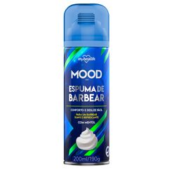 Espuma de Barbear MOOD Care Com Mentol 190g