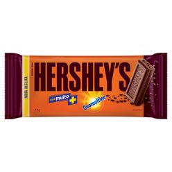 Chocolate Barra HERSHEY'S Ao Leite com Ovomaltine 77g