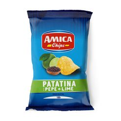 Batata Chips AMICA Pimenta e Limão 100g