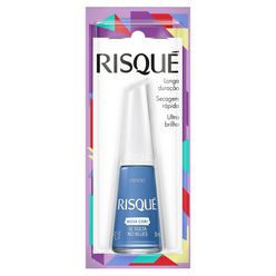 Esmalte RISQUÉ Nova Cor! Se Solta no Blues 8ml