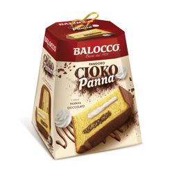 Pandoro BALOCCO Ciokopanna Creme Panna & Cioccolato 800g