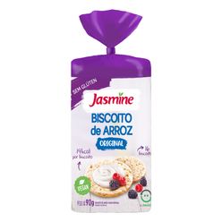 Biscoito JASMINE De Arroz Original Sem Glúten 90g