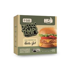 Tempê de Soja MUN Disco Temperado 2 unidades de 110g cada